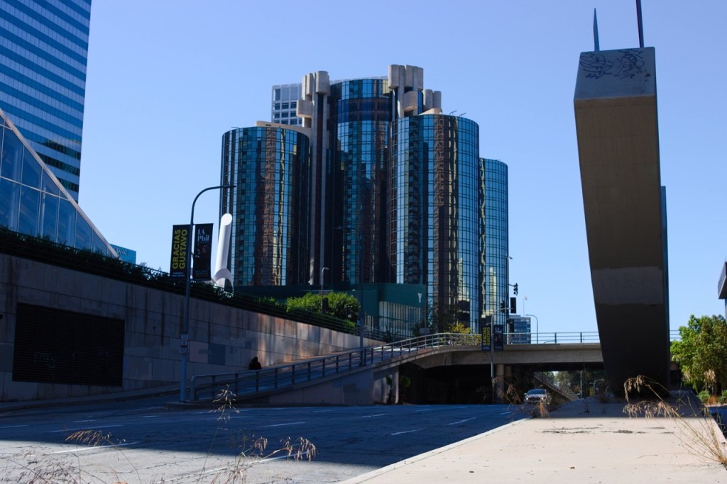 Downtown glass towers